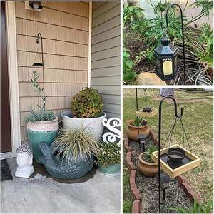 Soporte Ajustable para Comederos de Pájaros, Gancho para Lámparas, Soporte para Plantas, Colgador para Cestas de Flores y Comederos de Pájaros para Exteriores - Product Image 4