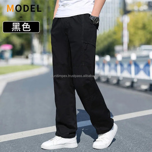 Summer Trending Fashion New Men Jogger Pantalon personnalisé léger et décontracté pour hommes 100% Pantalon <span class=keywords><strong>cargo</strong></span> en coton biologique - Product Image 4