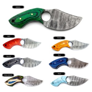 Couteau en acier Damas fait main de 6 pouces, design élégant, haute qualité, prix de gros bas, fabrication OEM - Product Image 5