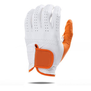Gants de golf en cuir Cabretta véritable de haute qualité, antidérapants, pour hommes et femmes, design drapeau américain, option de logo personnalisé, sport - Product Image 3