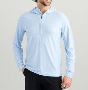 Camisa de Pesca Deportiva para Hombre, Personalizada, Manga Larga, Poliéster, Sublimada, Protección Solar UPF 50, Secado Rápido, con Capucha - Product Image 4