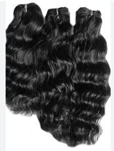 MACHINE WEFTS DEEP WAVE HAIR EXTENSIONS REMY HAIR GRADE - Product Image 3