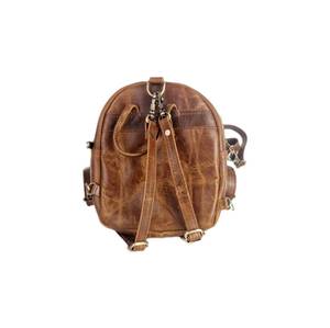 Hot Sale Genuine Leather Mini <b>Backpack</b> <b>Women</b> <b>Small</b> Real Leather <b>Backpack</b> Purse Designer Travel Daypack Custom LMBP-0025B - Product Image 2