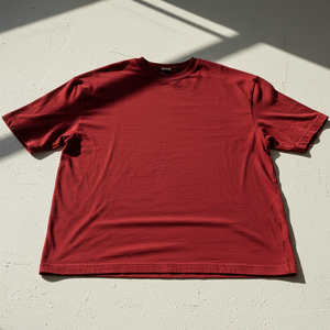 เสื้อยืดคอตตอนพรีเมียมขนาดใหญ่พิเศษ ผ้าไม่หด แห้งเร็ว ทรงโอ-เนค แขนสั้น สไตล์จีน สำหรับผู้ชาย - Product Image 3