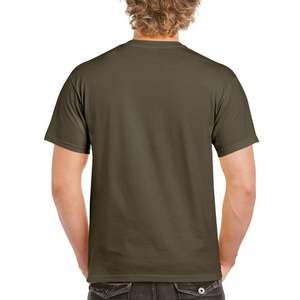 New Men's 100% Cotton Regular Fit Jersey Solid Knitted Hip Hop O-Neck <b>Half</b> <b>Sleeve</b> <b>T</b>-<b>Shirt</b> Quick Dry Breathable Feature Colors - Product Image 2