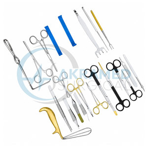 Juego de Instrumentos para Lifting Facial Akramed Surgical de 21 Piezas, Kit de Cirugía Plástica Facial de Acero Inoxidable, Certificado CE ISO13485, Reutilizable - Product Image 6