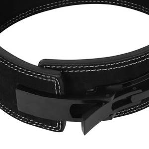 Ceinture de musculation en cuir de vachette personnalisée avec logo 2026 pour la compétition – Ceinture de powerlifting en cuir de vachette de qualité professionnelle - Product Image 4