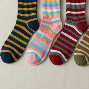 Men Cotton Multi Color <b>Socks</b> Custom Logo Breathable Stretch Casual Crew <b>Socks</b> Wholesale - Product Image 1