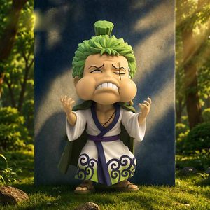 Nuovo Autentico Set da 6 Scatole One Piece Serie Silly Faces Blind Box da Collezione, Action Figure Anime Giapponesi, Ornamenti da Scrivania - Product Image 4