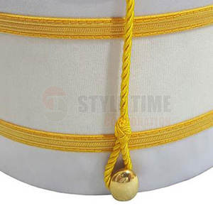 Chapeau maçonnique de qualité supérieure pour les lojges et les événements cérémoniels, avec des détails de couture soignés - Product Image 5