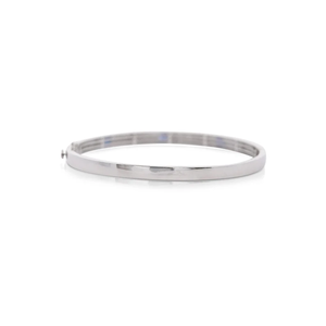 Stainless Steel 18k Gold Plated Tennis <b>Bangle</b> <b>Bracelet</b> Sapphire Brilliant Cut Diamond Eco-Friendly IGI Certified Women's Fashion - Product Image 2