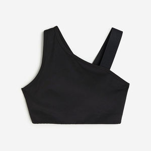 Sujetador Deportivo Personalizado con Logotipo para Verano, Gimnasio, Yoga, con Cuello en U, Transpirable, de Nylon y Spandex Acanalado - Product Image 1
