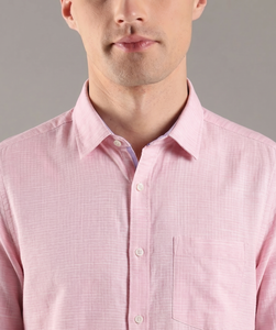 Camisa Casual de Hombre Enovate, Doble Botonadura, Manga Larga, Transpirable, 100% Algodón, Estampada, con Logotipo en la Parte Trasera del Cuello, para Primavera - Product Image 3