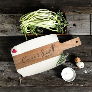 Tabla de Cortar de Bambú con Asa Personalizable, Ecológica, Antibacteriana, Diseño Moderno, Duradera, para Frutas y Verduras - Product Image 2