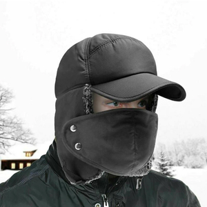Gorro de Invierno para Mujer, 100% Poliéster, Versión Coreana, Protección para las Orejas, Grueso, Cálido, para Ciclismo y Deportes - Product Image 5