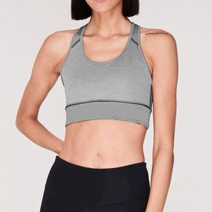 Top Deportivo Sexy para Mujer, Transpirable, sin Costuras, con Logotipo Frontal, de Alta Calidad, al Mejor Precio, Último Diseño - Product Image 3