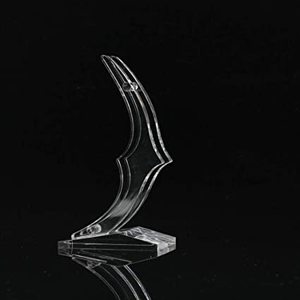 Base de Cristal Transparente para Rosas, Elegante Florero Individual para una Sola Flor, Centro de Mesa Moderno para Decoración de Bodas y Hogar - Product Image 3