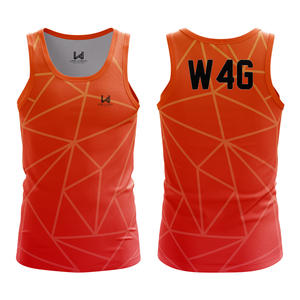 Camiseta sin Mangas Formal Personalizada para Hombre, de Alta Calidad, Ecológica, de Secado Rápido, Transpirable, Tejida, 160gsm, Chaleco Deportivo para Hombre - Product Image 1