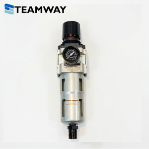 Unidad FRL TEAMWAY PC4010, Regulador de Filtro PW4000, Lubricador PL4000, Puerto G de 1/2'', Reemplaza AirTAC AC4010 SFC400 - Product Image 2