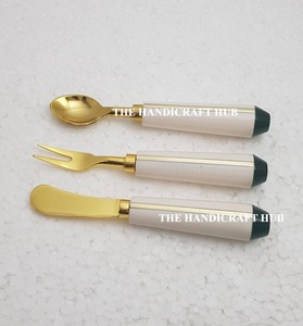 Best Selling Design Cheese <b>Set</b> Kitchen Utensil Cutlery <b>Set</b> Stainless Steel Cheese <b>Set</b> Wood Resin Handle very competitive Price - Product Image 4