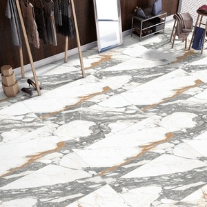 Divina Carrara 60X120ขัดเงามันวาวสูง600x1200มม. สีขาวธรรมชาติใช้ภายในพื้นเคลือบพอร์ซเลนในร่ม - Product Image 6