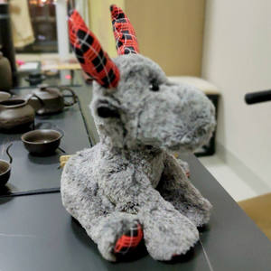 Peluche de renne de Noël personnalisée OEM, nouvelle peluche de cerf pour Noël - Product Image 2