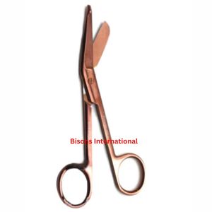 Tijeras Médicas BISONS al por Mayor, Color Oro Rosa, Recubiertas de Acero Inoxidable - Product Image 2