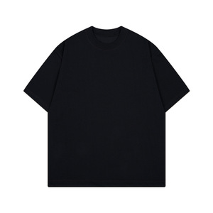 T-shirts pour hommes 100% coton, design uni, col rond, manches courtes, coupe classique, séchage rapide, respirant, personnalisable - Product Image 2