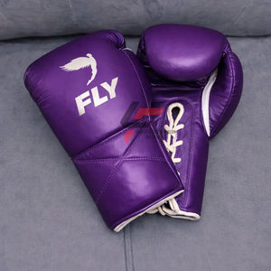 ถุงมือชกมวยรุ่นใหม่ขายดีที่สุด แบบสั่งทำพิเศษ พรีเมียม  แบบผูกเชือก สำหรับการแข่งขันและการฝึกซ้อม คุณภาพสูงสุด หนังแท้ - Product Image 4