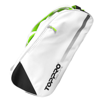 Bolsa de Pádel Unisex Moderna, Impermeable, de Poliéster 600D y 1680D, en Blanco y Negro, con Cierre de Cremallera, Solución Elegante y Práctica, China