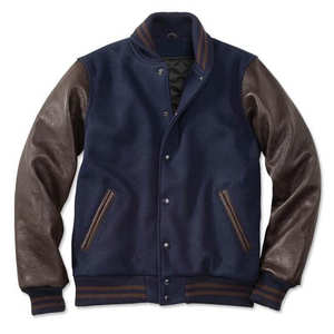 Chaquetas Varsity de Invierno para Hombre, Estilo Urbano, Cuello Alto, Personalizadas, Transpirables, Resistentes al Viento, de Secado Rápido, Alta Calidad - Product Image 1