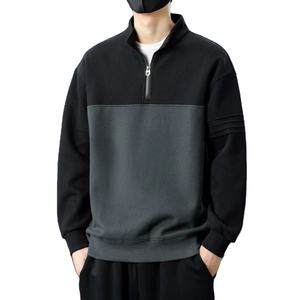 OEM Custom logo Embroidery Printed Design Men's New Spring and Autumn Loose Long Sleeve Casual Clothes <b>Sweatshirt</b> - Product Image 1