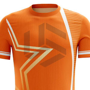 Wholesale Price Stock Unisex Soccer Jersey Customized Logo Design Breathable Moisture-Wicking Anti-UV Custom Team <b>Name</b> Short - Product Image 5