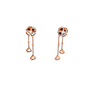 Boucles d'oreilles clous cœur en or blanc 14 carats avec diamants véritables VVS couleur D et moissanite, diamants de laboratoire étincelants, bijoux de piercing pour femmes - Product Image 1