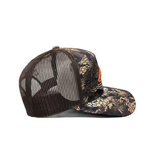 Gorras de Camuflaje con Estampado Digital Premium, Gorras de Malla con Logotipo 3D Bordado para Caza al Aire Libre, Fábrica en Vietnam - Product Image 4