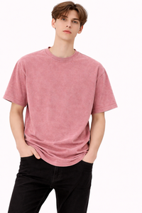 Camiseta Personalizada SK para Hombre, 100% Algodón, Talla Grande, 230 g/m², con Logotipo Impreso, Diseño Holgado en Hombros, Talla Grande y Alta - Product Image 5