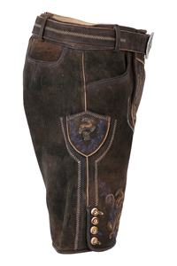 Lederhosen กางเกงขาสั้นหนังแท้สำหรับผู้ชายกางเกงบาวาเรียแบบสั่งทำ - Product Image 3