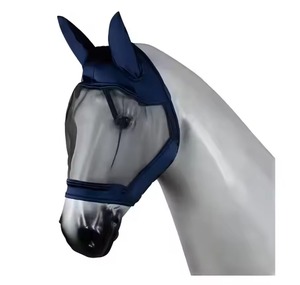 Nouvel Arrivage Masque Anti-Mouches pour Chevaux de Haute Qualité avec Logo Personnalisé en Toile, Taille Personnalisée, Maille Respirante, Équipement d'Équitation Extérieur - Product Image 6