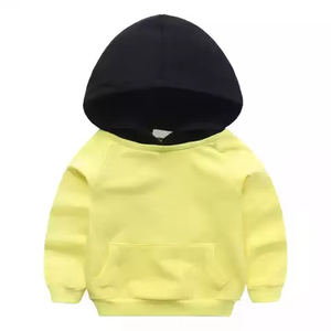 Sweat à capuche léger en coton respirant pour enfants, sweat-shirt chaud en polaire pour garçons et filles, vente en gros, fabricant de sweats à capuche ajustés pour enfants - Product Image 5
