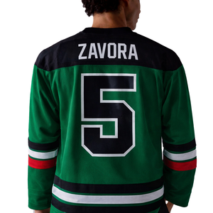 Ice Hockey Style Mesh Jersey Long Sleeve Team Uniform Oversized Fit Custom Name Number <b>Top</b> Sportswear American Football jersey - Product Image 4