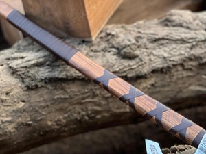 Premium Industrial Handmade Outdoor Builder's Axe <b>Head</b> Stainless Steel Blade Wooden Leather <b>Wrapped</b> Grip 6 Cutting Edge for - Product Image 2