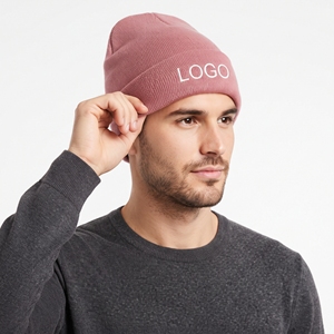 Ensemble bonnet et écharpe en acrylique personnalisé pour l'hiver, doux, tricoté, chaud, unisexe, rose, respirant, coupe-vent, idéal pour les voyages - Product Image 3