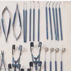 Juego de 27 Piezas de Instrumentos Quirúrgicos Oftálmicos de Acero Inoxidable Alemán de Alta Calidad para Cirugía Manual de Cataratas, Kit de Instrumentos Quirúrgicos para Ojos, CE 2025 - Product Image 2