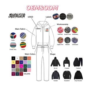 ชุดเซ็ตผู้ชายผ้าไนลอนยับแบบสั้น เสื้อฮู้ดกันลม ระบายอากาศได้ดี เหมาะสำหรับวิ่งออกกำลังกายช่วงฤดูใบไม้ผลิ - Product Image 6