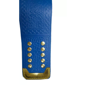 Ceinture de championnat de boxe professionnelle, plaque métallique robuste personnalisée, ceinture dorée pour récompense de champion de tournoi - Product Image 5
