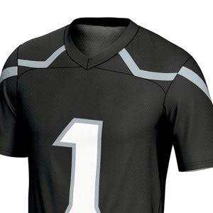 เสื้อฟุตบอลอเมริกันคุณภาพสูงราคาส่ง ระบายอากาศได้ดี แห้งเร็ว ชุดกีฬา เสื้อฟุตบอลอเมริกัน - Product Image 2