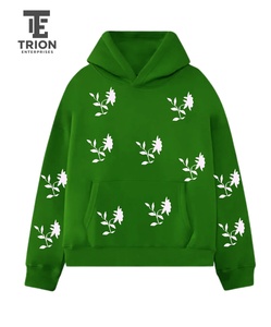 Sweats à capuche légers pour hommes avec impression en relief, très tendance, disponibles en gros, sweats à capuche pour hommes avec impression en relief sur mesure - Product Image 5