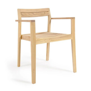 Silla de Comedor de Madera Maciza Natural, Muebles Modernos Escandinavos para Restaurante, Cafetería, Hotel, Comedor, Venta al por Mayor, OEM, ODM - Product Image 1