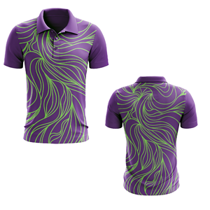 Polo Estampado para Hombre al por Mayor, Ligero, de Secado Rápido, para Gimnasio y Deportes, con Diseño Gráfico Personalizado de Rayas, Cuello Camisero, para Verano - Product Image 6