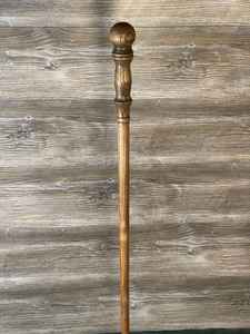 Bâton de marche en bois poli fait main écologique, léger, en bois massif, design rectangulaire personnalisé, sculpté, moderne, promotionnel - Product Image 5